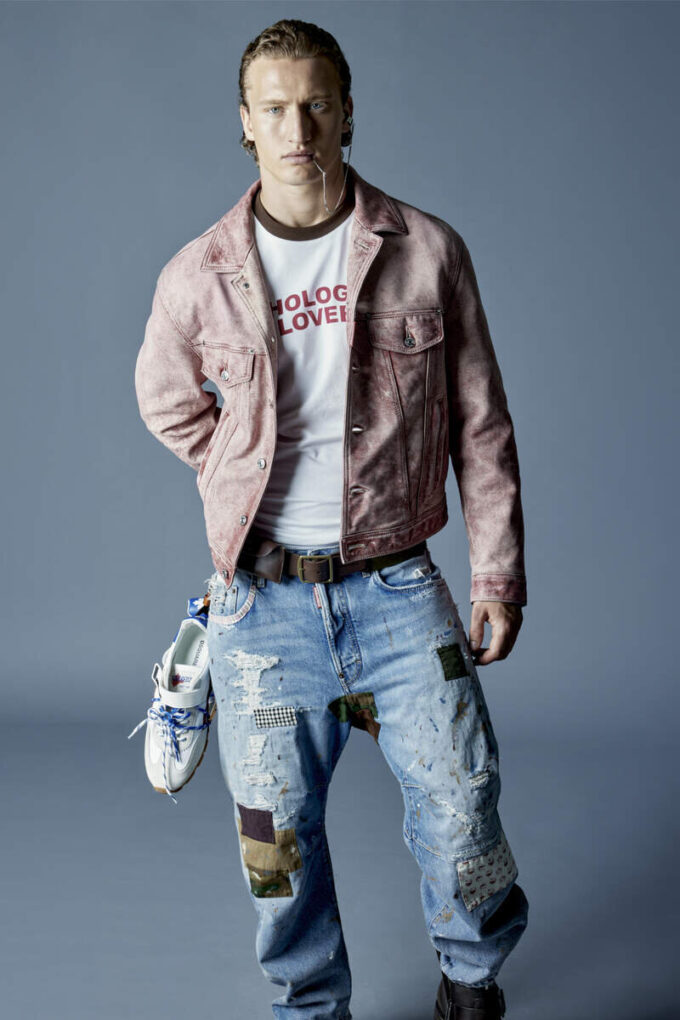 Jeans Kawaii con lavaggio medio Jeans Kawaii con lavaggio medio
