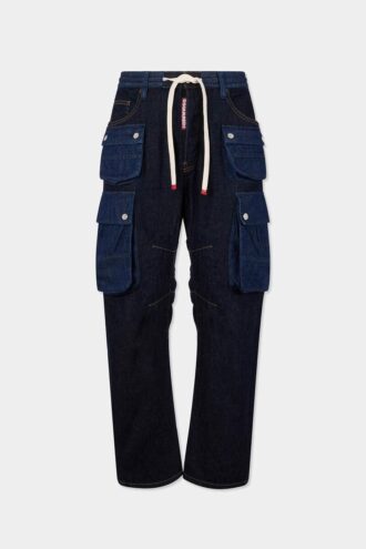 Jeans Kawaii lavaggio scuro