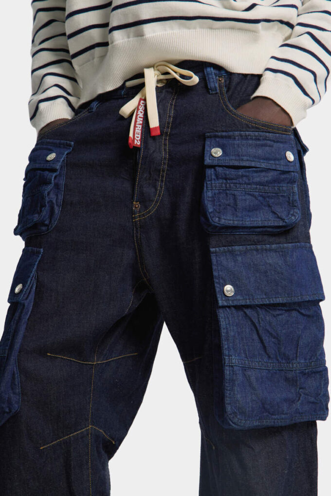 Jeans Kawaii lavaggio scuro Jeans Kawaii lavaggio scuro