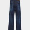 Jeans larghi con lavaggio scuro pulito Jeans larghi con lavaggio scuro pulito