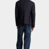 Jeans larghi con lavaggio scuro pulito Jeans larghi con lavaggio scuro pulito