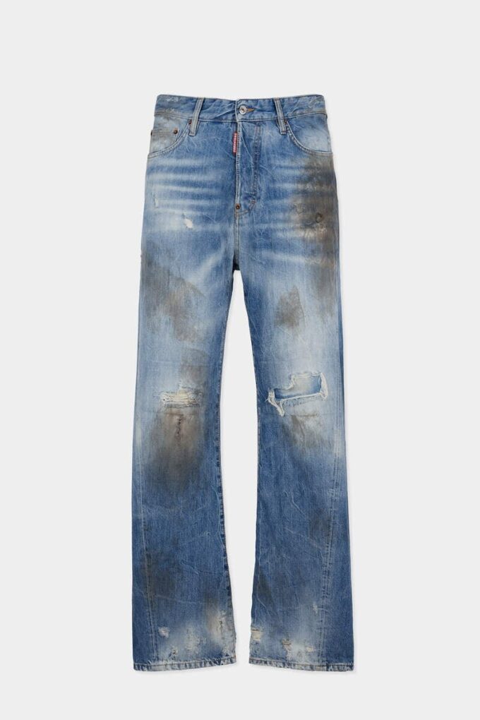 Jeans Loose Twist con lavaggio leggermente sporco Jeans Loose Twist con lavaggio leggermente sporco