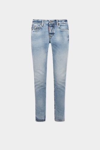Jeans skinny con lavaggio Light Diagonale