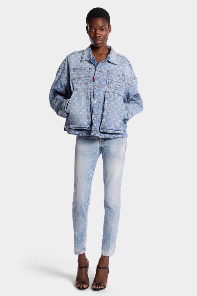 Jeans skinny con lavaggio Light Diagonale Jeans skinny con lavaggio Light Diagonale