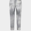 Jeans slim twist con lavaggio grigio spazzolato Jeans slim twist con lavaggio grigio spazzolato