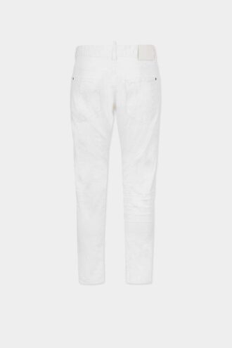 Jeans slim twist tinti in capo