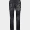 Jeans Teddy con lavaggio Black Fog Jeans Teddy con lavaggio Black Fog