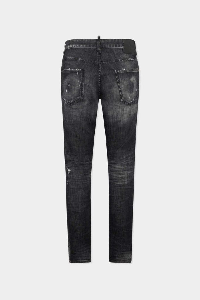 Jeans Teddy con lavaggio Black Fog Jeans Teddy con lavaggio Black Fog