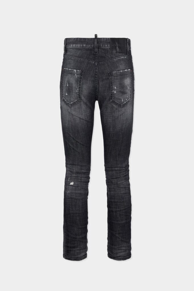 Jeans Teddy con lavaggio Black Fog Jeans Teddy con lavaggio Black Fog