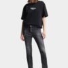 Jeans Teddy con lavaggio Black Fog Jeans Teddy con lavaggio Black Fog
