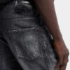 Jeans Teddy con lavaggio Black Fog Jeans Teddy con lavaggio Black Fog