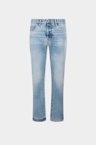 Jeans Teddy con lavaggio leggero Diagonale