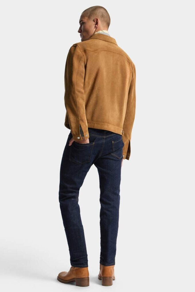 Jeans Teddy con lavaggio scuro Jeans Teddy con lavaggio scuro