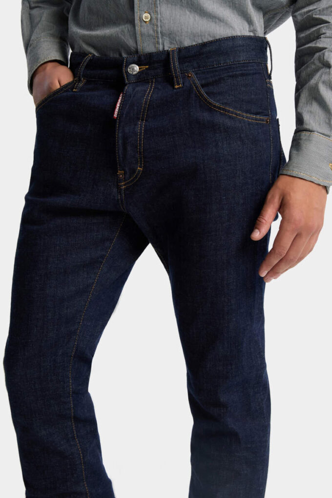 Jeans Teddy con lavaggio scuro Jeans Teddy con lavaggio scuro