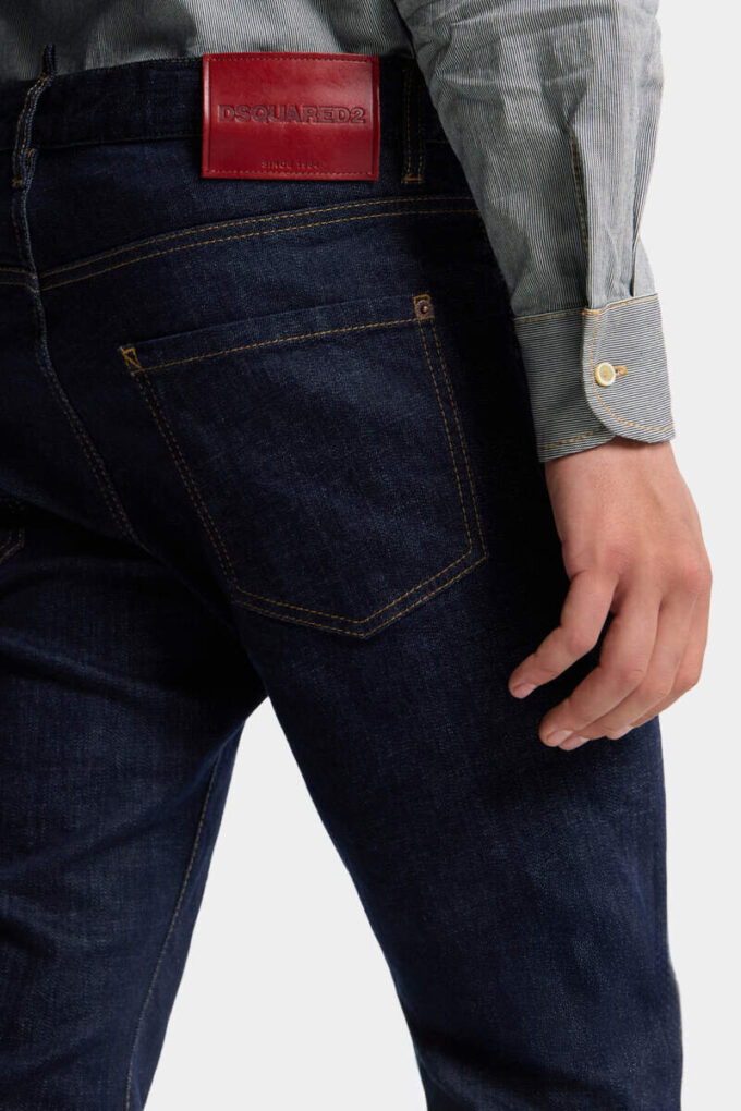 Jeans Teddy con lavaggio scuro Jeans Teddy con lavaggio scuro
