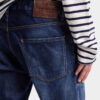 Jeans Teddy con lavaggio scuro pulito