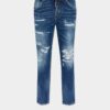 Jeans Teddy con lavaggio strappato medio Jeans Teddy con lavaggio strappato medio