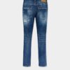Jeans Teddy con lavaggio strappato medio Jeans Teddy con lavaggio strappato medio