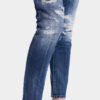 Jeans Teddy con lavaggio strappato medio Jeans Teddy con lavaggio strappato medio