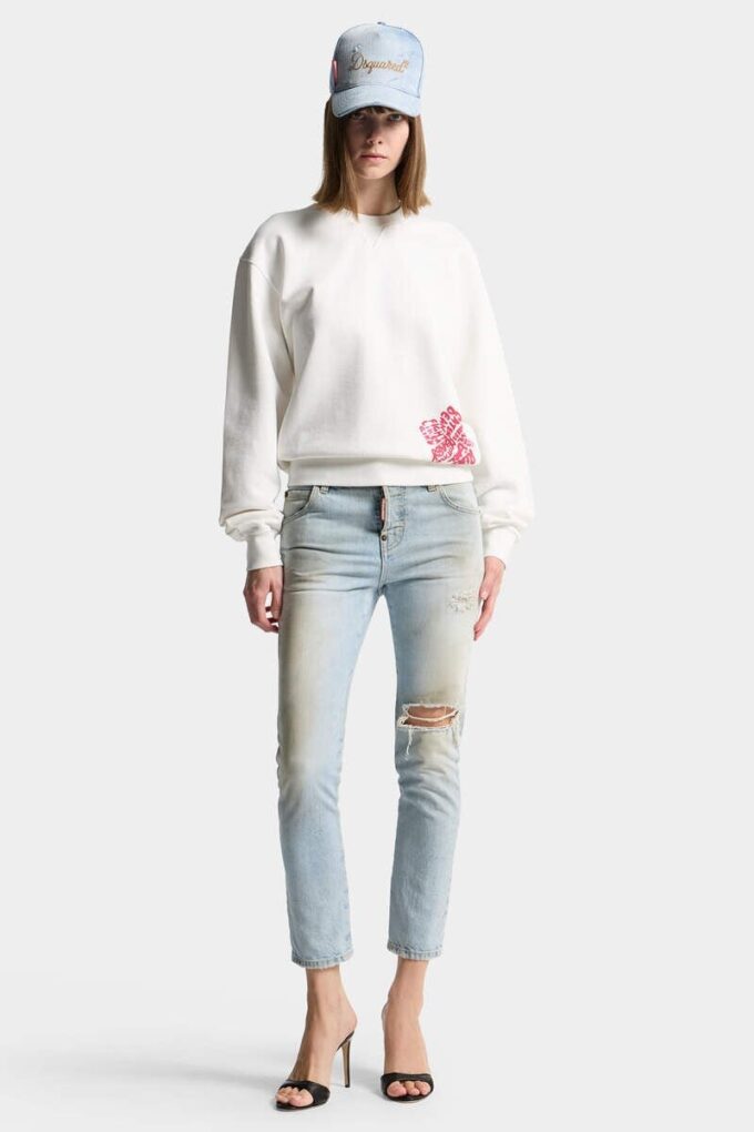 Jeans Teddy dal lavaggio chiaro Jeans Teddy dal lavaggio chiaro