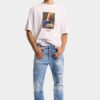 Jeans Teddy dal lavaggio chiaro Jeans Teddy dal lavaggio chiaro