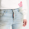 Jeans Teddy dal lavaggio chiaro Jeans Teddy dal lavaggio chiaro