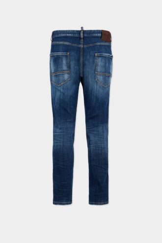 Jeans Teddy Mini Front con lavaggio Dark Smoker