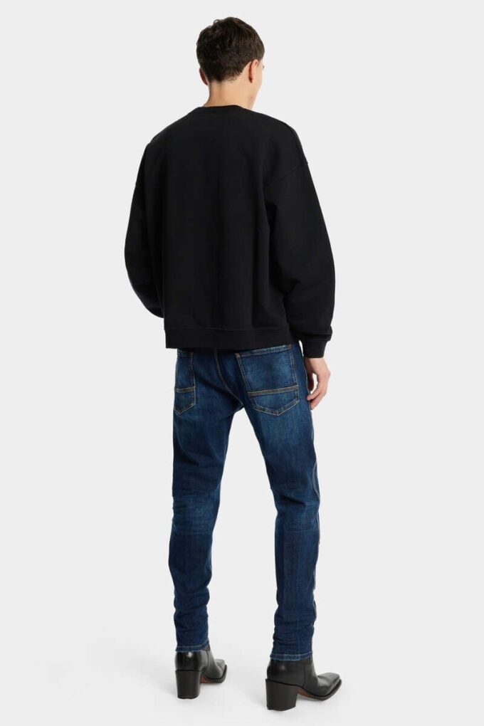 Jeans Teddy Mini Front con lavaggio Dark Smoker Jeans Teddy Mini Front con lavaggio Dark Smoker
