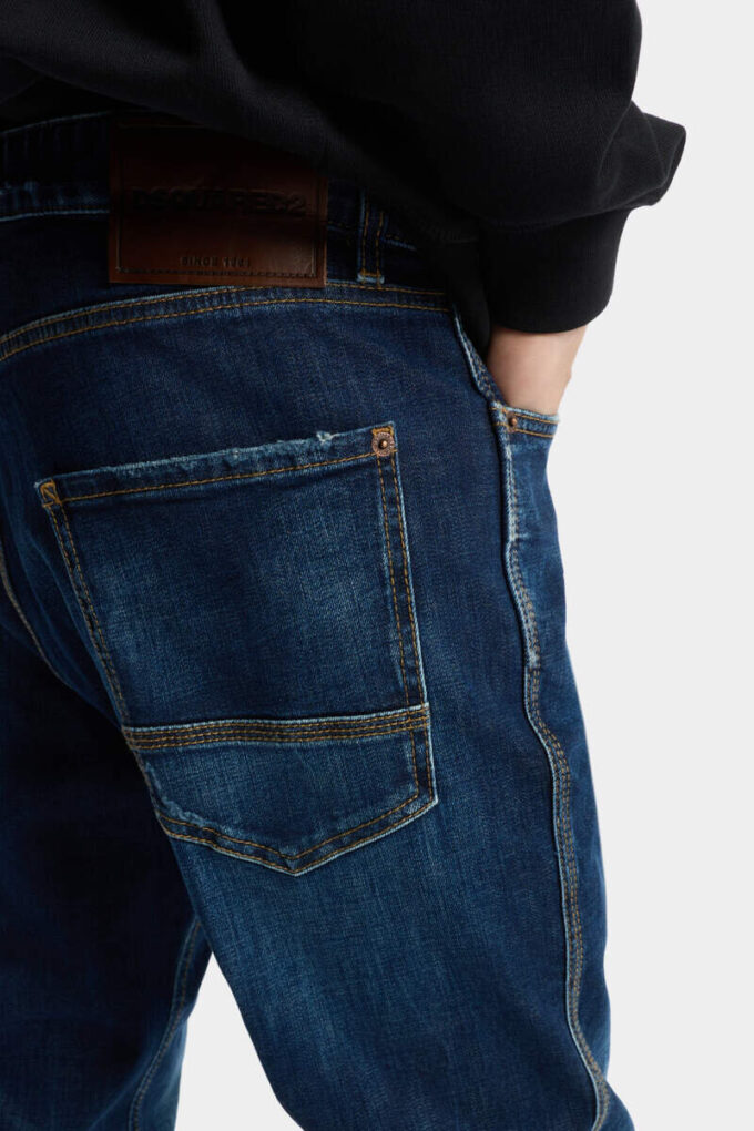 Jeans Teddy Mini Front con lavaggio Dark Smoker Jeans Teddy Mini Front con lavaggio Dark Smoker