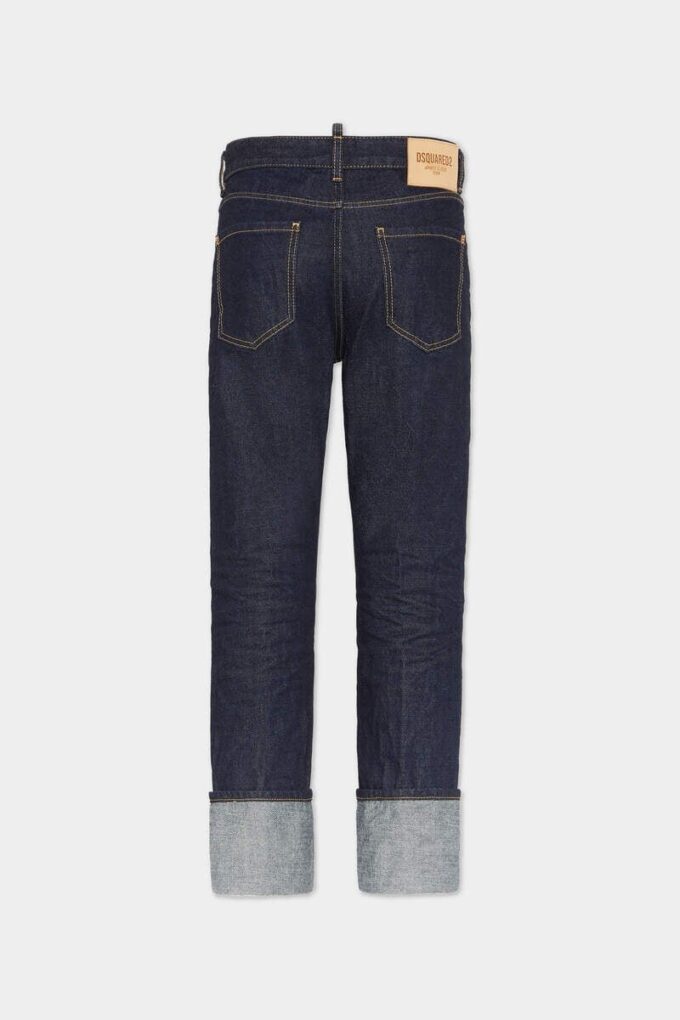 Jeans Tomboy con autentico lavaggio denim Jeans Tomboy con autentico lavaggio denim