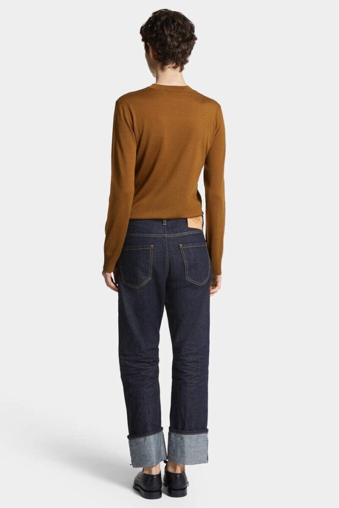 Jeans Tomboy con autentico lavaggio denim Jeans Tomboy con autentico lavaggio denim