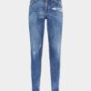 Jeans Twiggy a vita media con lavaggio medio Jeans Twiggy a vita media con lavaggio medio