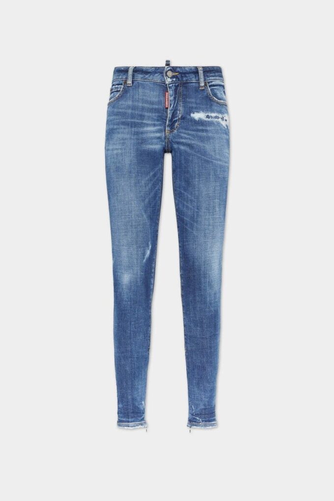 Jeans Twiggy a vita media con lavaggio medio Jeans Twiggy a vita media con lavaggio medio