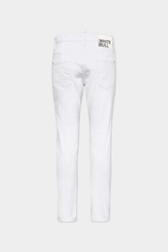 Jeans White Bull Cool Guy