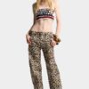 Jeans Wild2 stampati a vita bassa Jeans Wild2 stampati a vita bassa