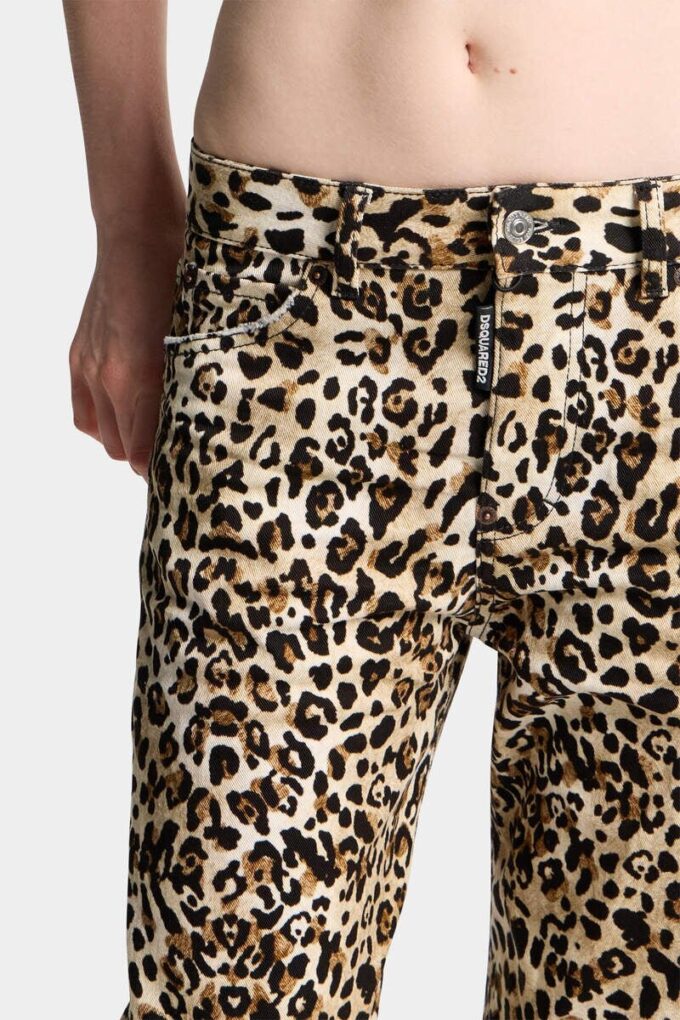 Jeans Wild2 stampati a vita bassa Jeans Wild2 stampati a vita bassa