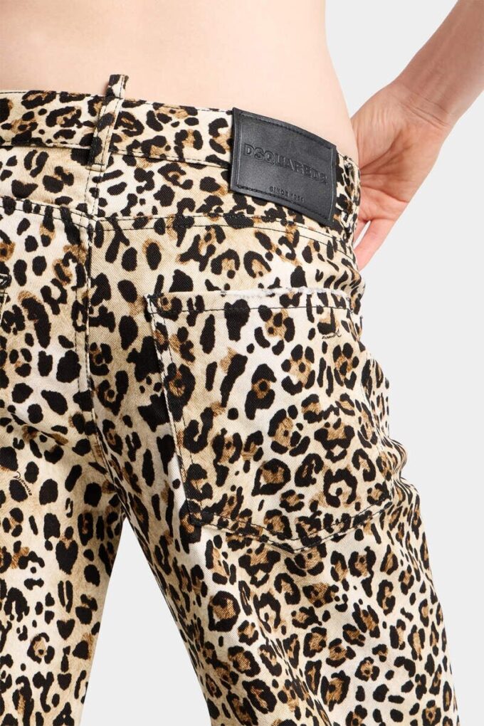 Jeans Wild2 stampati a vita bassa Jeans Wild2 stampati a vita bassa
