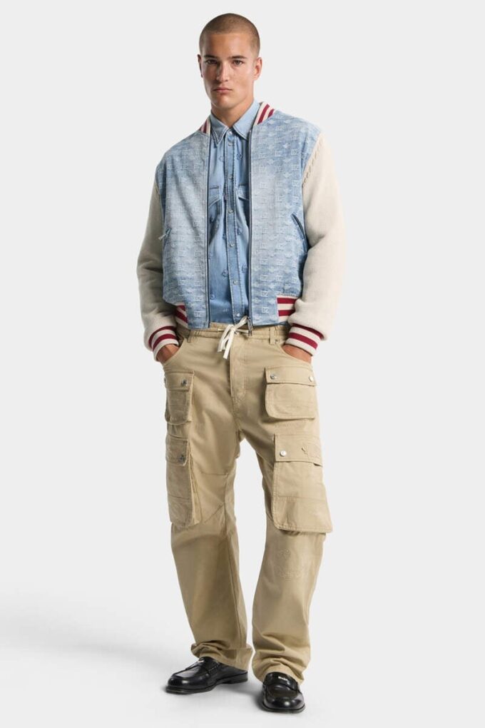 Kaban con zip e monogramma Kaban con zip e monogramma