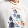 Maglia a girocollo vintage estiva dalla vestibilità comoda Maglia a girocollo vintage estiva dalla vestibilità comoda