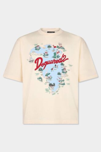 Maglietta Aloha Souvenir dalla vestibilità ampia