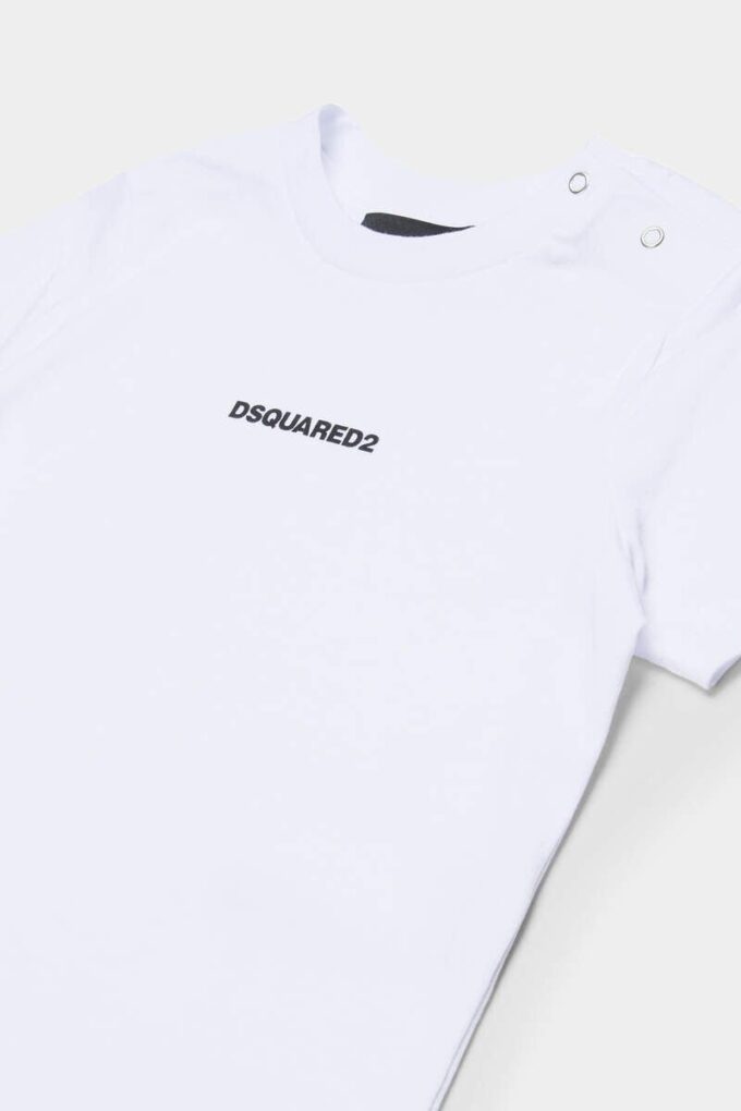Maglietta con logo D2Kids per neonati