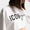 Maglietta corta Iconique dalla vestibilità ampia