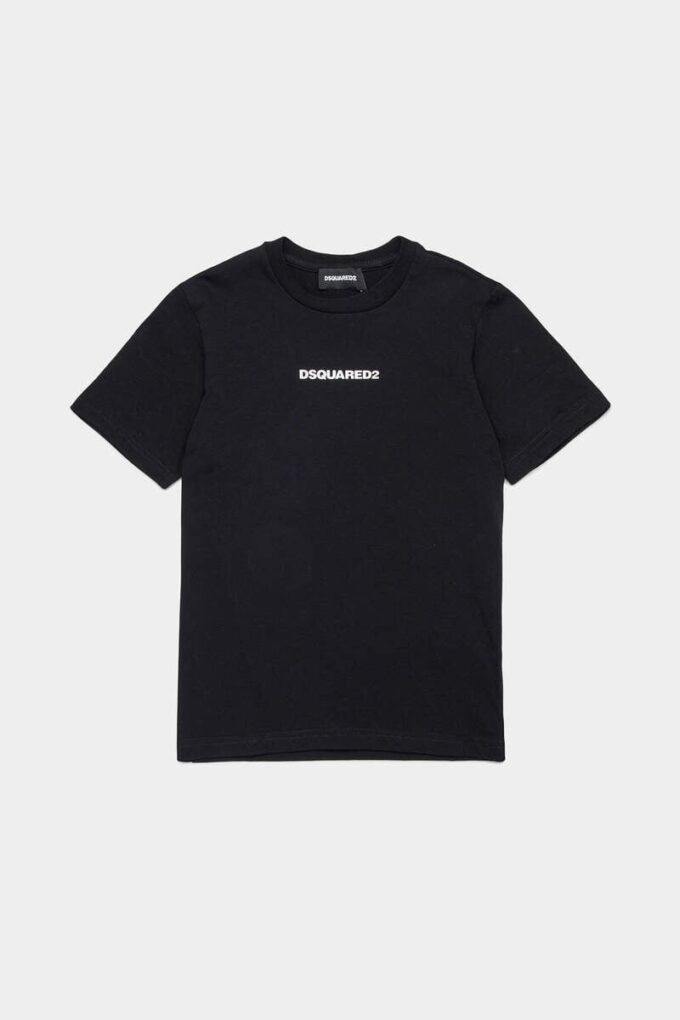 Maglietta Dsquared2 con logo D2Kids Junior Maglietta Dsquared2 con logo D2Kids Junior