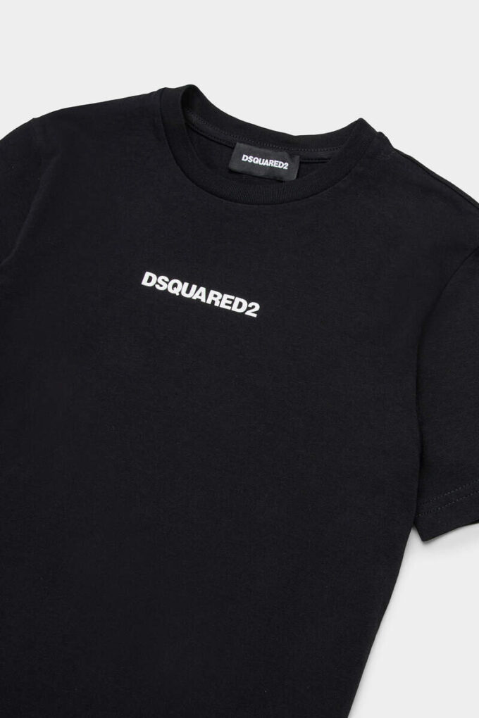 Maglietta Dsquared2 con logo D2Kids Junior Maglietta Dsquared2 con logo D2Kids Junior