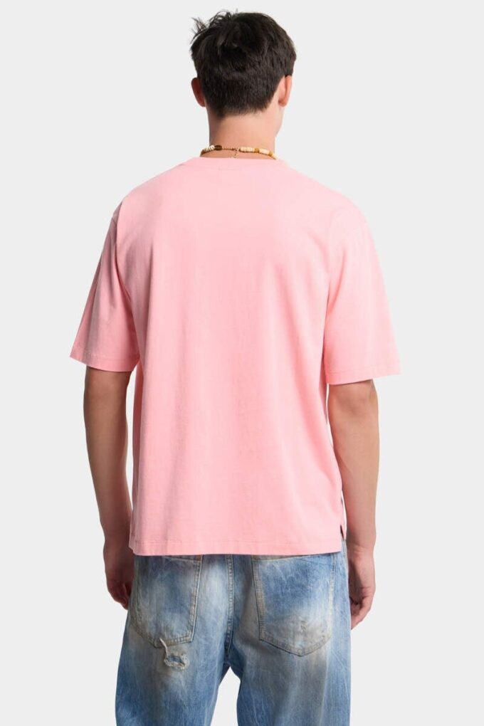 Maglietta Dsquared2 Rebels dalla vestibilità ampia Maglietta Dsquared2 Rebels dalla vestibilità ampia