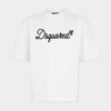 Maglietta Dsquared2 ricamata dalla vestibilità ampia Maglietta Dsquared2 ricamata dalla vestibilità ampia