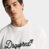 Maglietta Dsquared2 ricamata dalla vestibilità ampia Maglietta Dsquared2 ricamata dalla vestibilità ampia