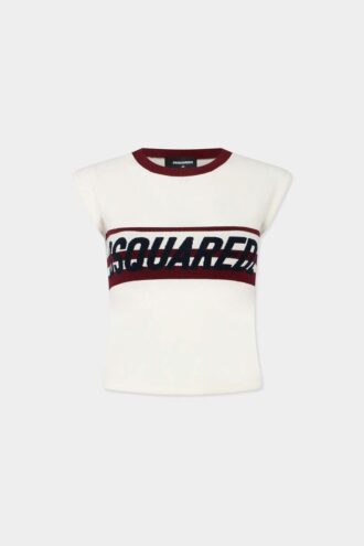 Maglietta in maglia Dsquared2