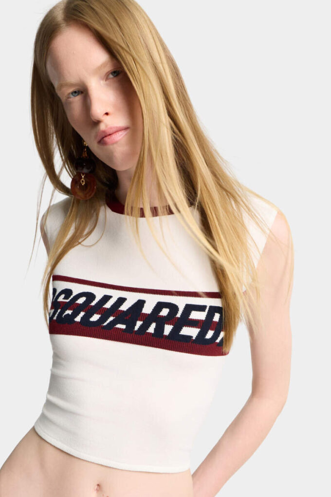 Maglietta in maglia Dsquared2 Maglietta in maglia Dsquared2