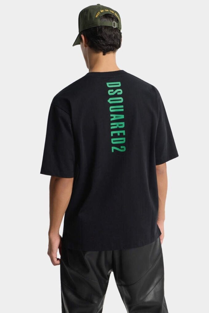Maglietta Technicolor dalla vestibilità ampia Maglietta Technicolor dalla vestibilità ampia